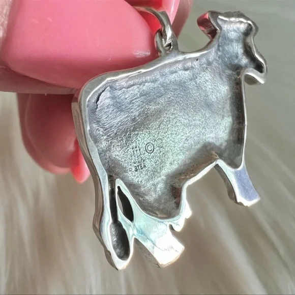 Ultra RARE COW pendant James AveryCOLLECTORS PIECE